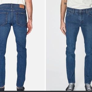Never worn. ROLLA’s men’s skinny jeans. 99% Organic cotton/ 1% Elastine.